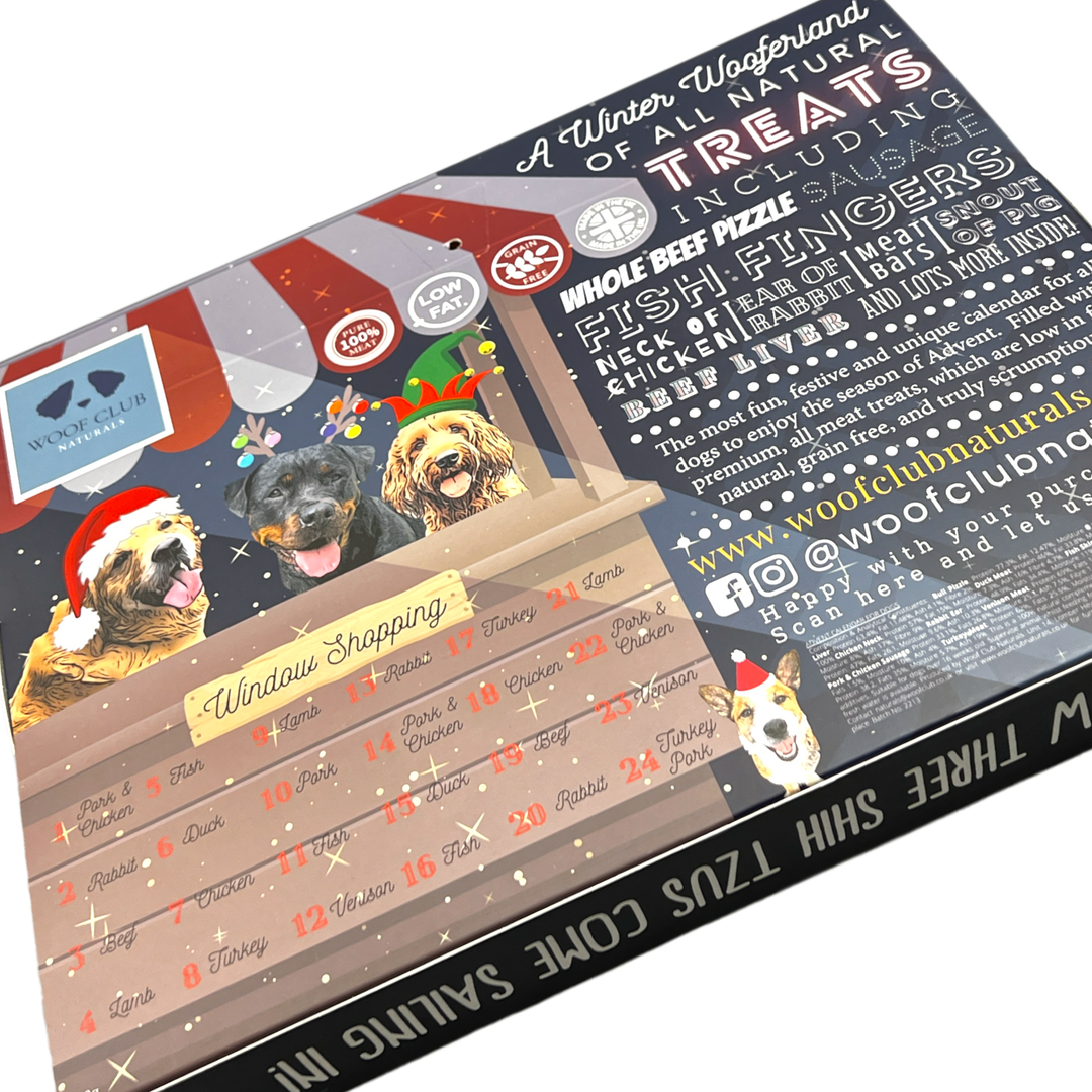 Advent Calendar for Dogs by Woof Club Naturals