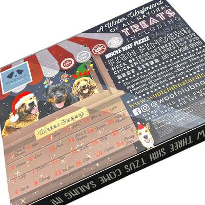 Advent Calendar for Dogs by Woof Club Naturals