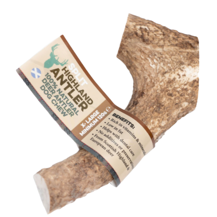 Antos Antler Natural Dog Chew - Large Antos Antler Natural Dog Chew - Large